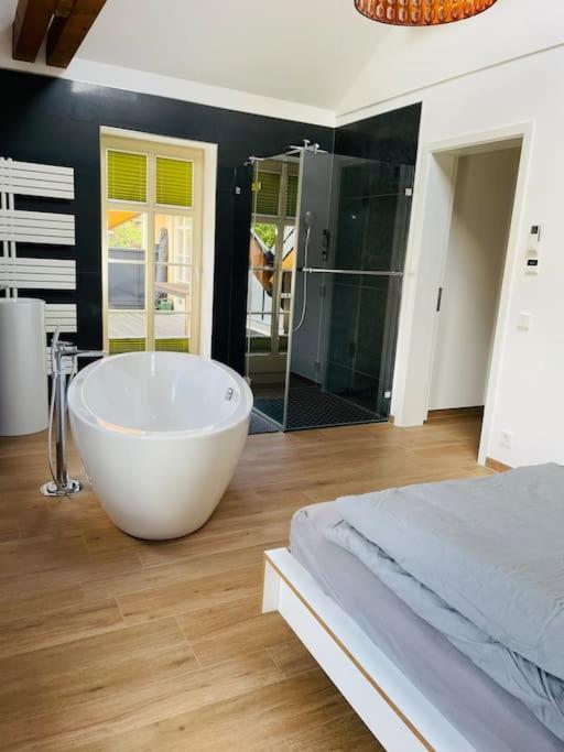 Traumvilla Im Herzen Hainichens Exteriér fotografie